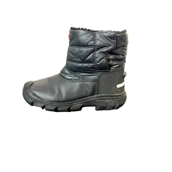Hunter Big Kids Intrepid Nebula Snow Boots Black - Picture 8 of 14